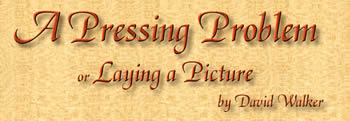 Laying a picture page title