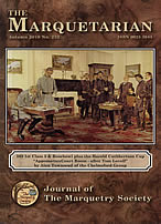 Click our editor Alan's picture to read about what you will find in the Autumn issue of the Marquetarian