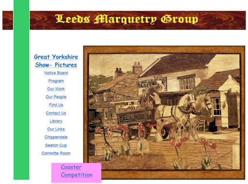 Leeds Group web site home page