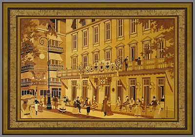 French Style Marquetry