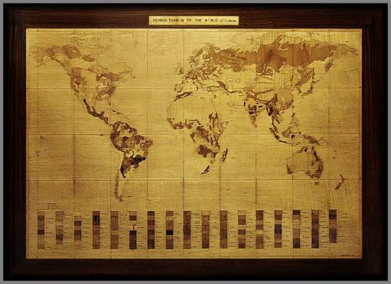 Cliff Penny's Map of the World