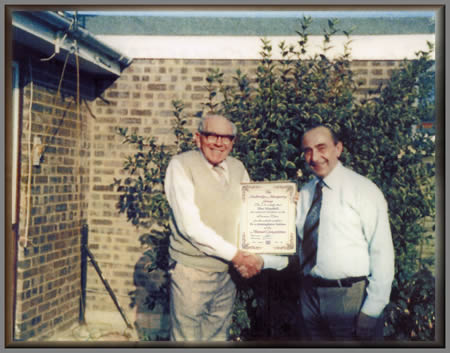 Len and Alf with Certificate