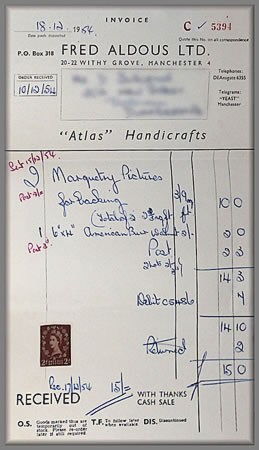 the 1954 receipt