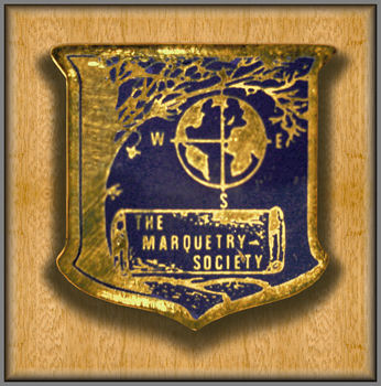 Marquetry Society badge